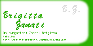 brigitta zanati business card